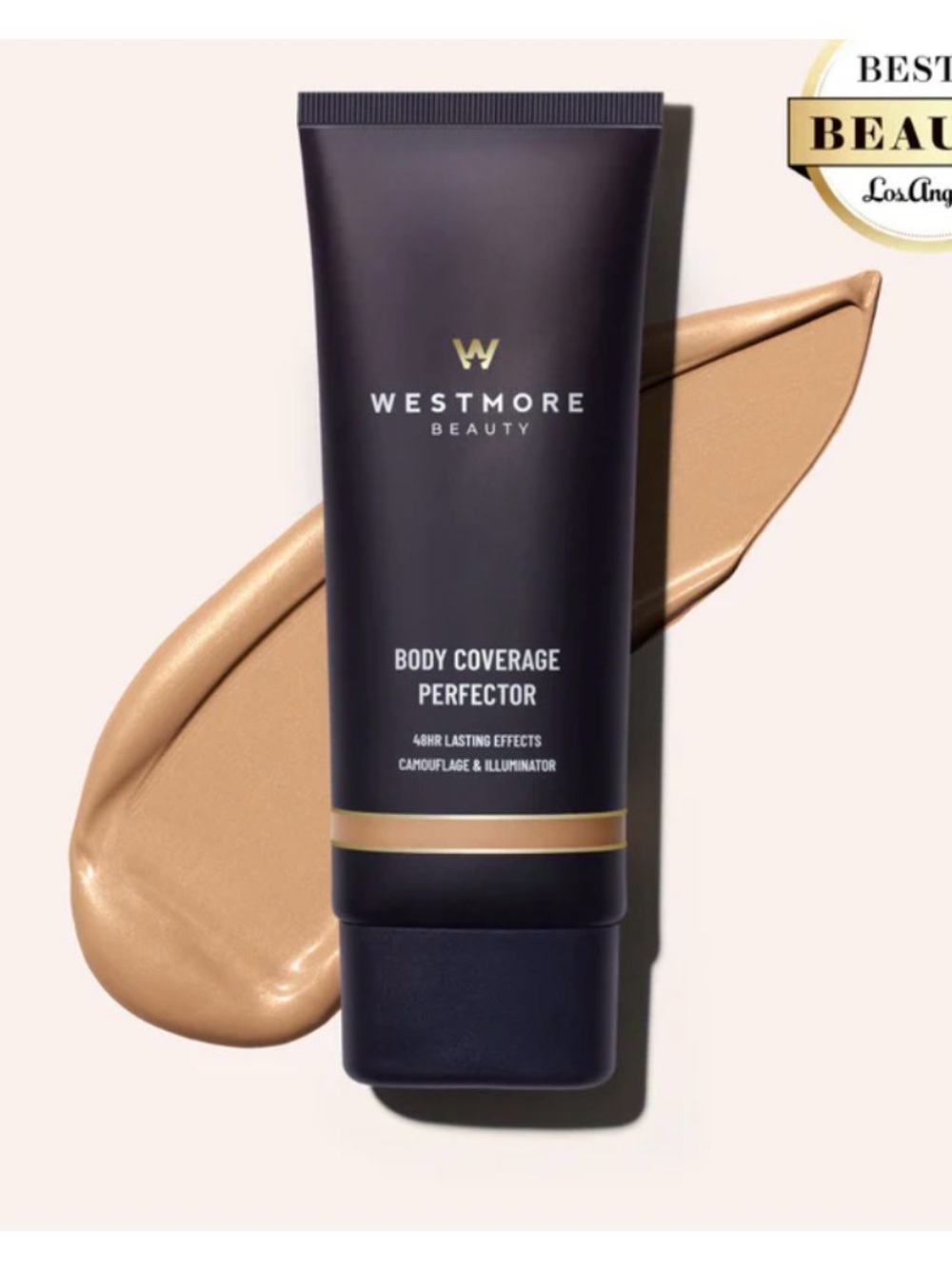 NWOT Westmore Beauty Body Coverage Perfector Light Radiance 2 Tubes + Brush